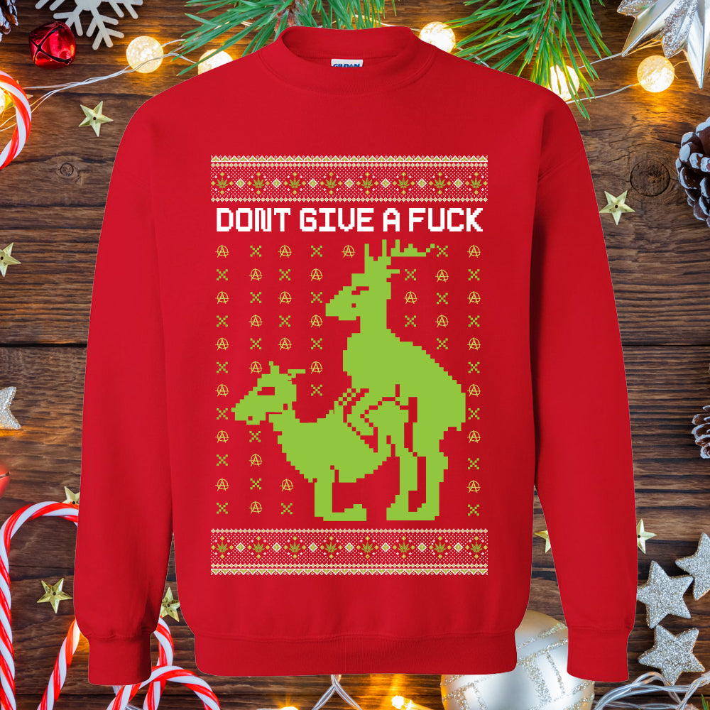 Reindeer Games Ugly Sweater - Red – DGAF Official