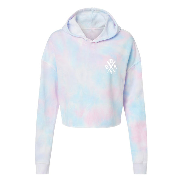 Hotsell Cotton Candy ABG Crop Top Hoodie